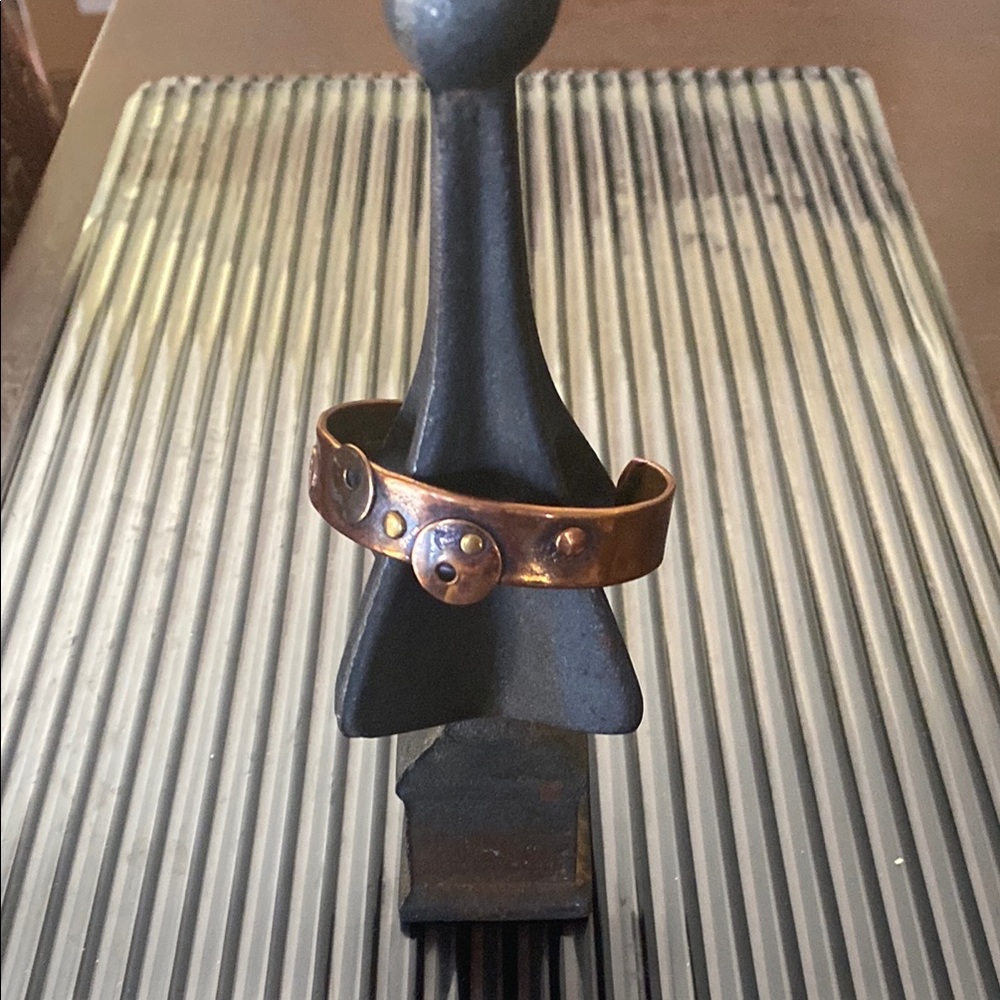 Copper Tone Metal Bracelet